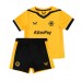 Cheap Wolves Home Football Kit Children 2022-23 Short Sleeve (+ pants)